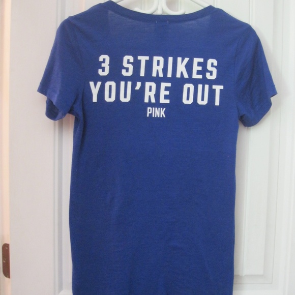 PINK Victoria's Secret V Neck Tee Shirt - Picture 6 of 6